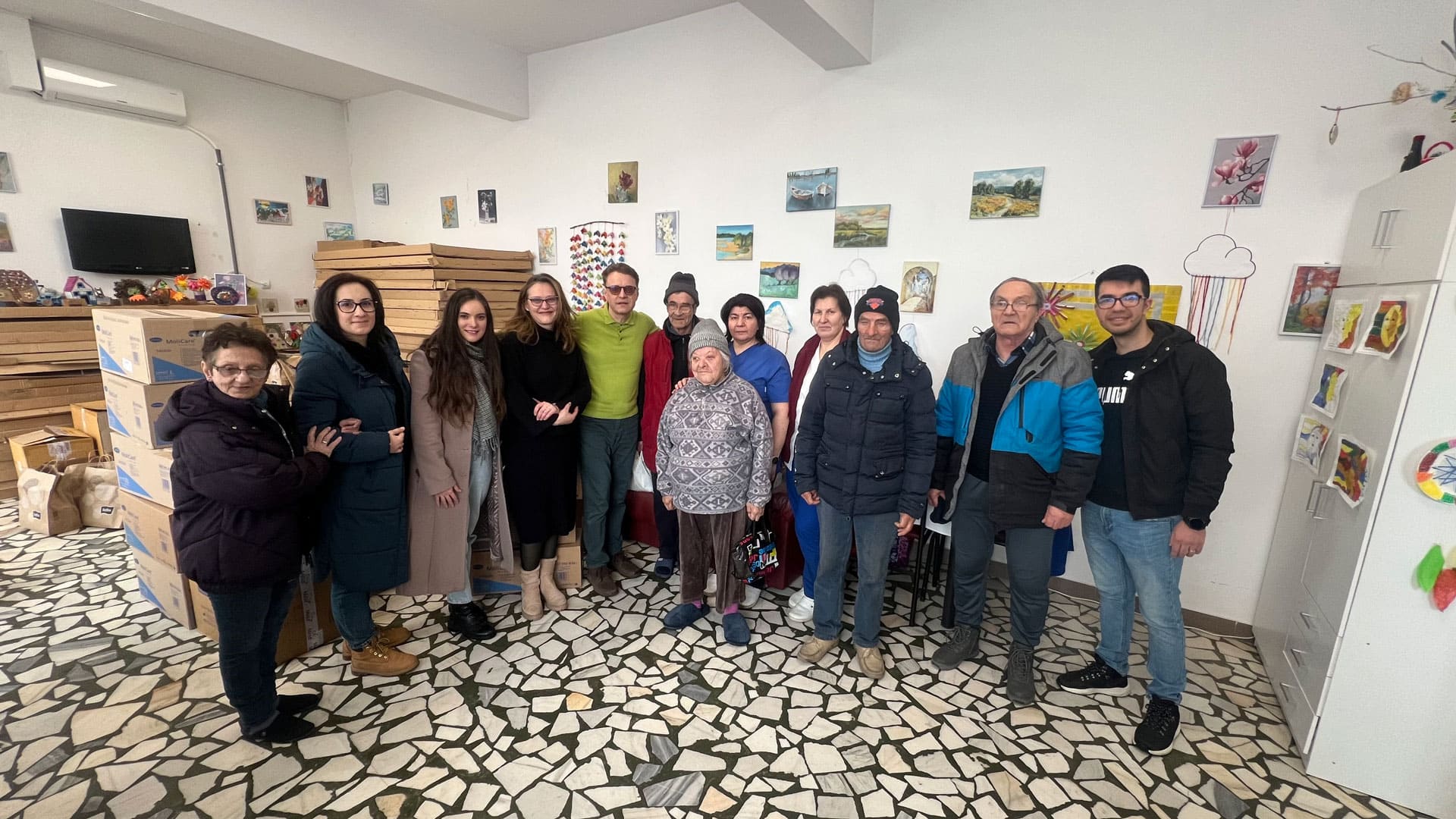 Gest de Generozitate pentru Căminul de Bătrâni „Sfântul Spiridon”